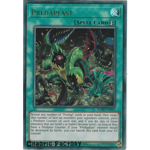 BLHR-EN069 Predaplast Ultra rare 1st Edition NM