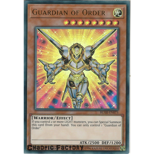 BLHR-EN075 Guardian of Order Ultra rare 1st Edition NM