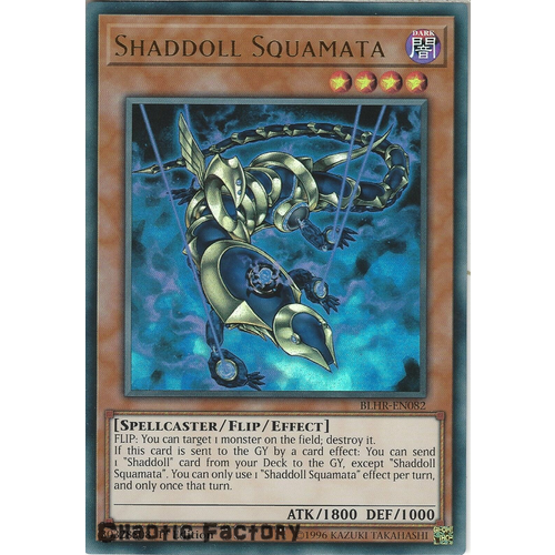 BLHR-EN082 Shaddoll Squamata Ultra Rare 1st Edition NM