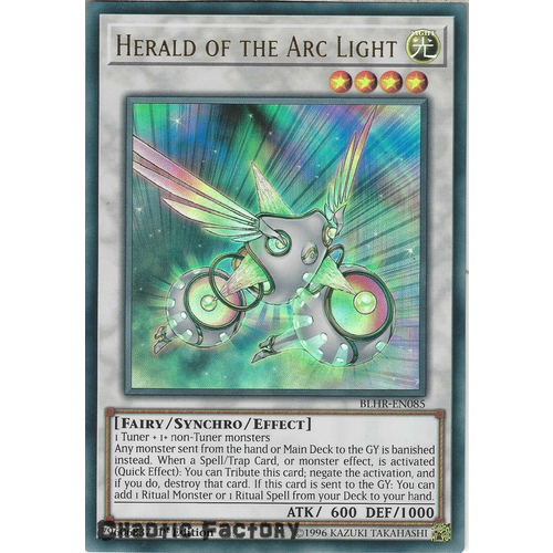 BLHR-EN085 Herald of the Arc Light Ultra Rare 1st Edition NM