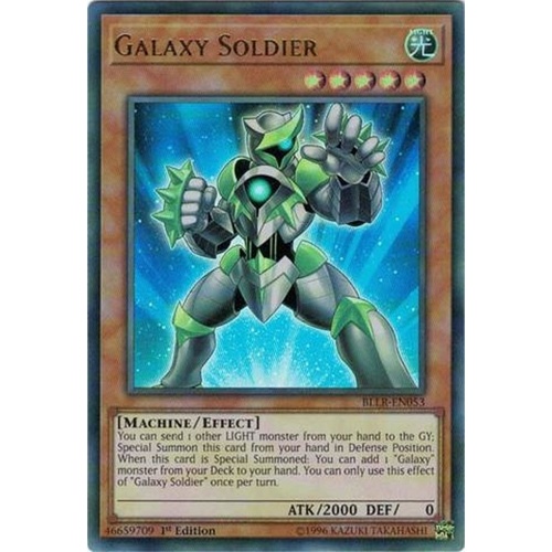 Galaxy Soldier BLLR-EN053 Ultra Rare 1st edition NM