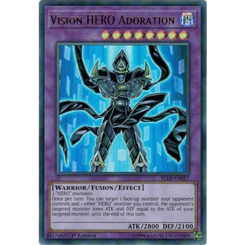 Vision HERO Adoration Ultra Rare BLLR-EN057 1st edition NM