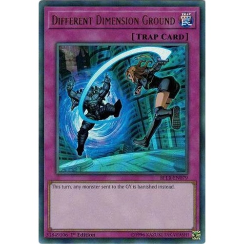 BLLR-EN079 Different Dimension Ground Ultra Rare 1st edition NM