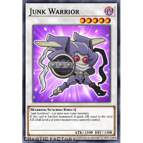 BLMM-EN009 Junk Warrior CHIBI ART Secret Rare 1st Edition NM