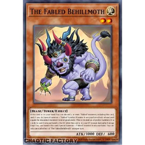 BLMM-EN012 The Fabled Behilmoth Ultra Rare 1st Edition NM