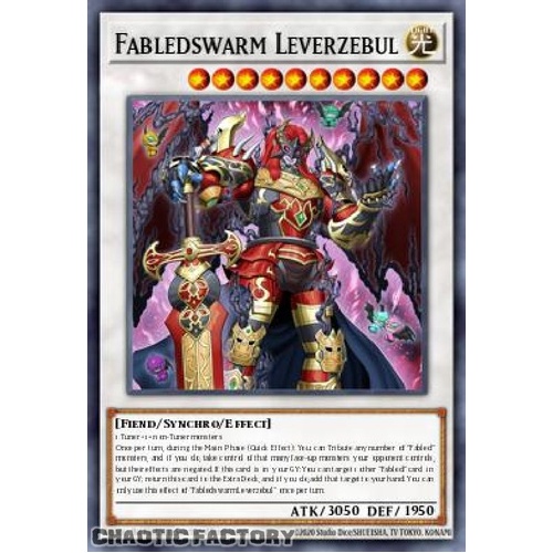 BLMM-EN014 Fabled Levilazebul Secret Rare 1st Edition NM