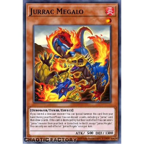 BLMM-EN016 Jurrac Megalo Ultra Rare 1st Edition NM