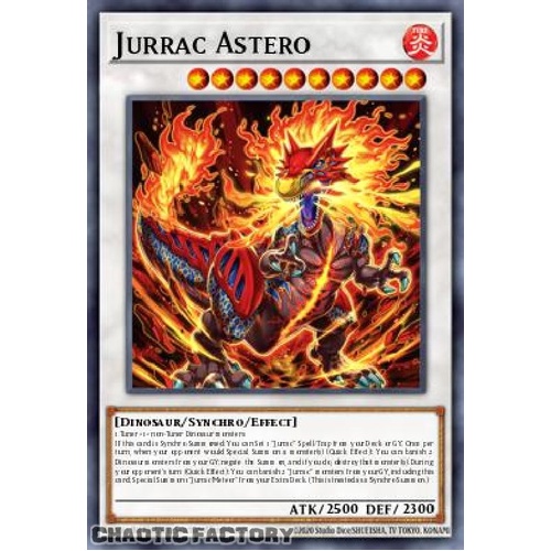 BLMM-EN018 Jurrac Astero Secret Rare 1st Edition NM