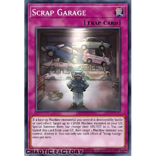 BLMM-EN030 Scrap Garage Ultra Rare 1st Edition NM
