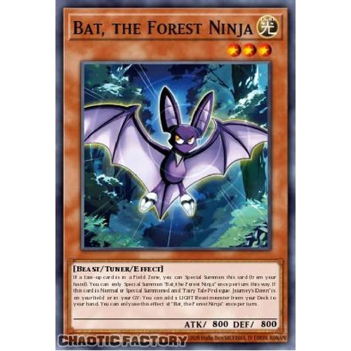 BLMM-EN034 Bat, the Forest Ninja Ultra Rare 1st Edition NM