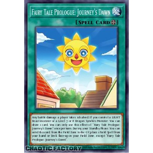BLMM-EN036 Fairy Tale Prologue: Journey's Dawn Ultra Rare 1st Edition NM