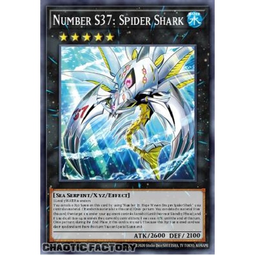 BLMM-EN037 Number S37: Spider Shark Ultra Rare 1st Edition NM