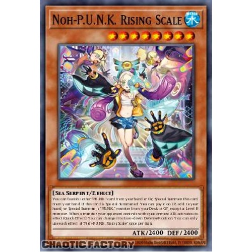 BLMM-EN050 Noh-P.U.N.K. Rising Scale Emblazoned Ultra Rare 1st Edition NM