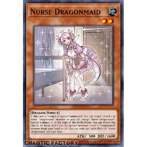 BLMM-EN054 Nurse Dragonmaid Emblazoned Ultra Rare 1st Edition NM