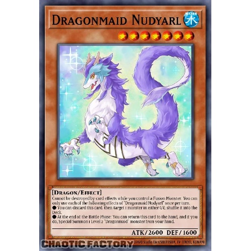 BLMM-EN057 Dragonmaid Nudyarl Emblazoned Ultra Rare 1st Edition NM