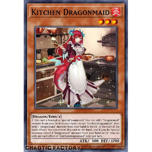 BLMM-EN058 Kitchen Dragonmaid Emblazoned Ultra Rare 1st Edition NM