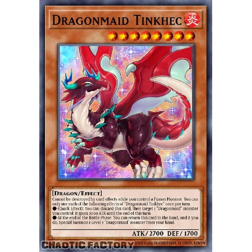 BLMM-EN059 Dragonmaid Tinkhec Emblazoned Ultra Rare 1st Edition NM