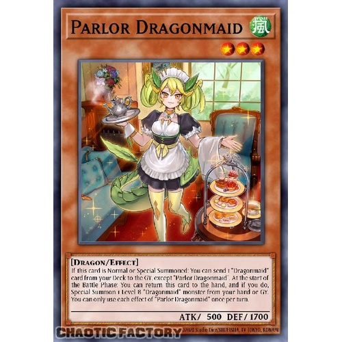 BLMM-EN060 Parlor Dragonmaid Emblazoned Ultra Rare 1st Edition NM