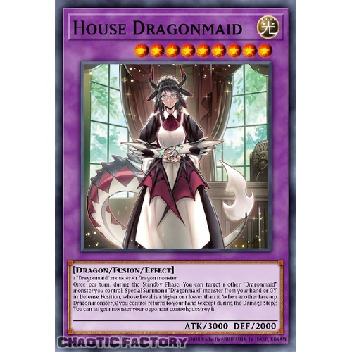 BLMM-EN063 House Dragonmaid Emblazoned Ultra Rare 1st Edition NM