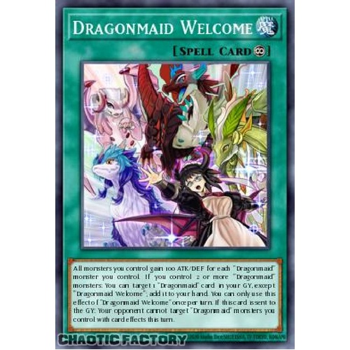 BLMM-EN066 Dragonmaid Welcome Emblazoned Ultra Rare 1st Edition NM