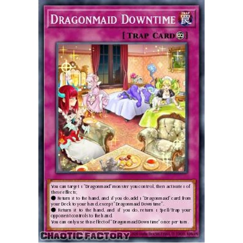 BLMM-EN068 Dragonmaid Downtime Emblazoned Ultra Rare 1st Edition NM