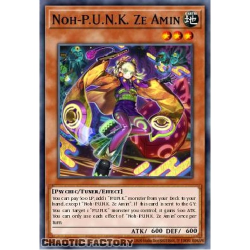 BLMM-EN073 Noh-P.U.N.K. Ze Amin Emblazoned Ultra Rare 1st Edition NM