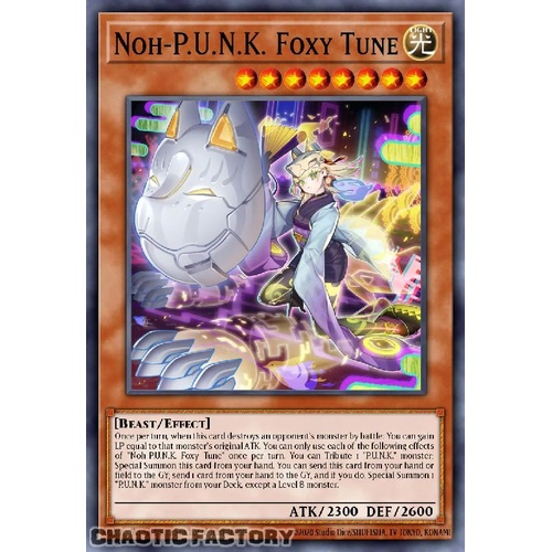 BLMM-EN074 Noh-P.U.N.K. Foxy Tune Emblazoned Ultra Rare 1st Edition NM