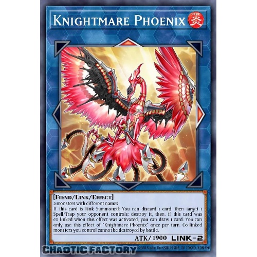 BLMM-EN091 Knightmare Phoenix Emblazoned Ultra Rare 1st Edition NM