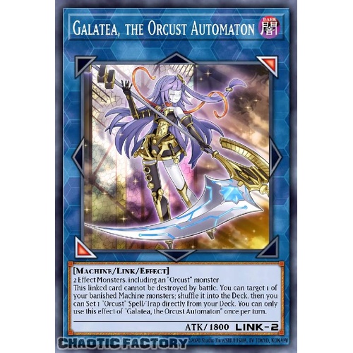 BLMM-EN093 Galatea, the Orcust Automaton Emblazoned Ultra Rare 1st Edition NM