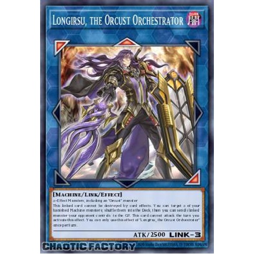 BLMM-EN094 Longirsu, the Orcust Orchestrator Emblazoned Ultra Rare 1st Edition NM
