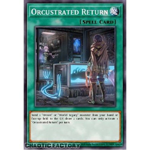 BLMM-EN096 Orcustrated Return Emblazoned Ultra Rare 1st Edition NM