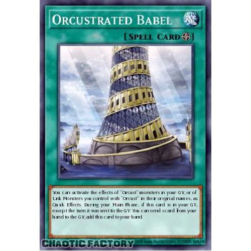 BLMM-EN097 Orcustrated Babel Emblazoned Ultra Rare 1st Edition NM