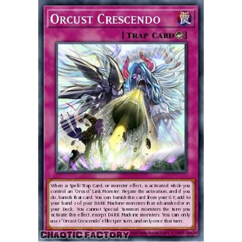 BLMM-EN098 Orcust Crescendo Emblazoned Ultra Rare 1st Edition NM