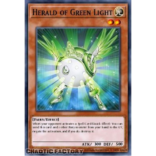 BLMM-EN102 Herald of Green Light Ultra Rare 1st Edition NM