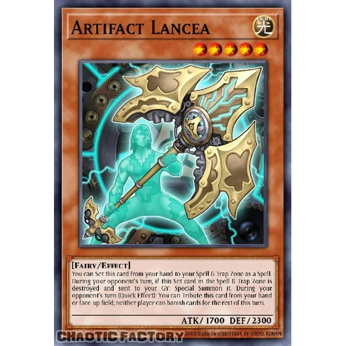BLMM-EN125 Artifact Lancea Secret Rare 1st Edition NM