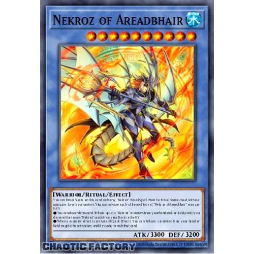 BLMM-EN135 Nekroz of Areadbhair Secret Rare 1st Edition NM