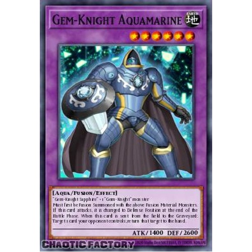 BLMM-EN137 Gem-Knight Aquamarine Ultra Rare 1st Edition NM
