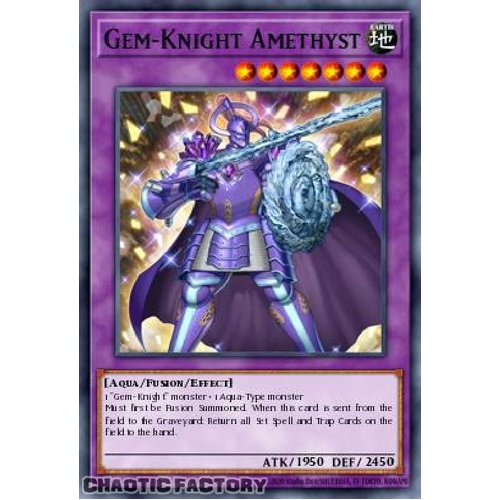 BLMM-EN141 Gem-Knight Amethyst Ultra Rare 1st Edition NM