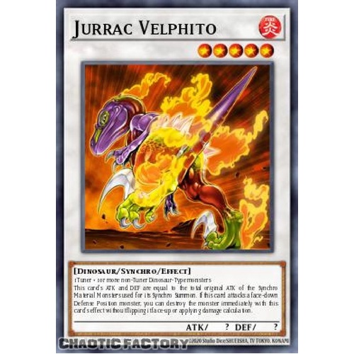 BLMM-EN149 Jurrac Velphito Ultra Rare 1st Edition NM