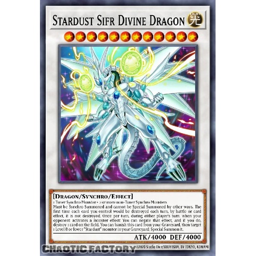 BLMM-EN151 Stardust Sifr Divine Dragon Secret Rare 1st Edition NM