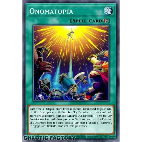 BLMM-EN163 Onomatopia Ultra Rare 1st Edition NM