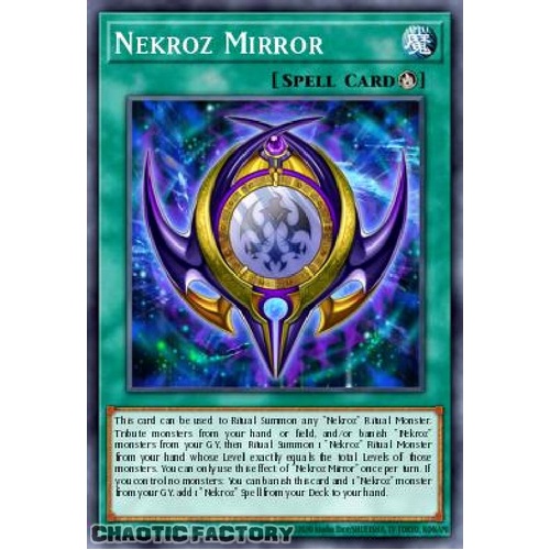 BLMM-EN165 Nekroz Mirror Ultra Rare 1st Edition NM