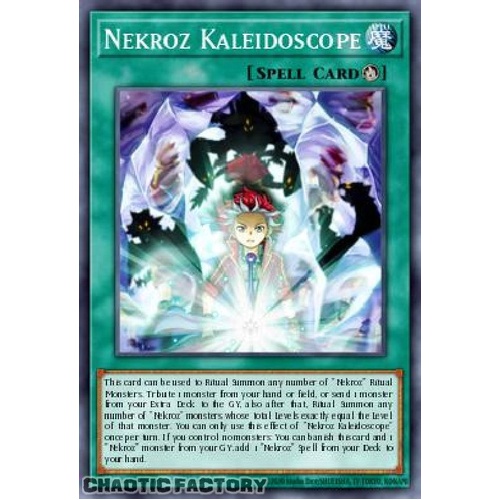 BLMM-EN166 Nekroz Kaleidoscope Ultra Rare 1st Edition NM