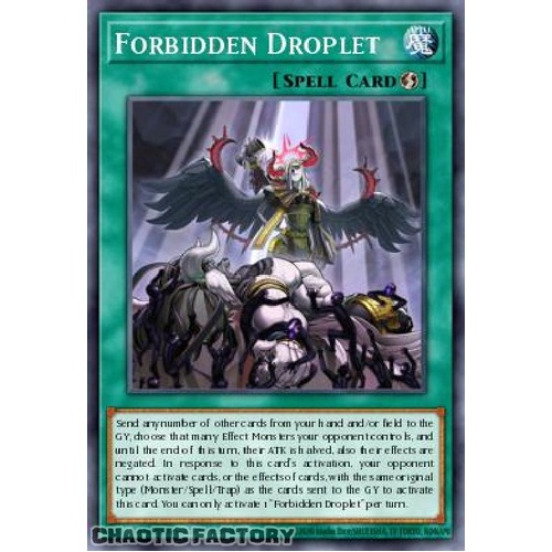 BLMM-EN171 Forbidden Droplet Ultra Rare 1st Edition NM