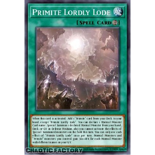 BLMM-EN172 Primite Lordly Lode Secret Rare 1st Edition NM