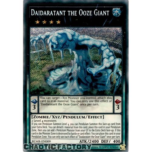 BLMR-EN009 Daidaratant the Ooze Giant Secret Rare 1st Edition NM