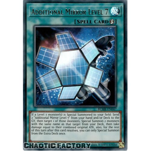 BLMR-EN047 Additional Mirror Level 7 Ultra Rare 1st Edition NM