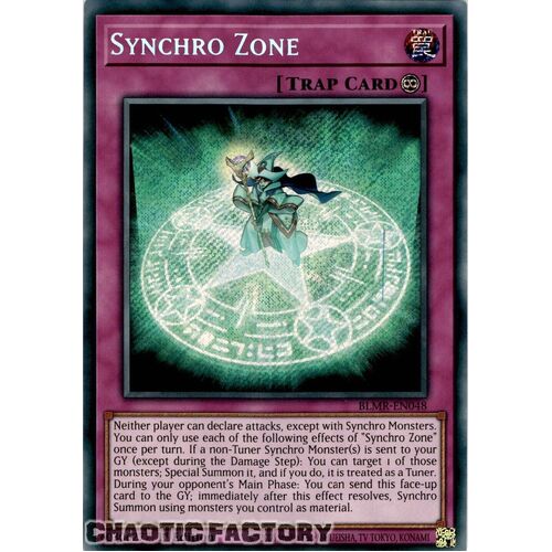 BLMR-EN048 Synchro Zone Secret Rare 1st Edition NM