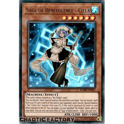 BLMR-EN051 Sage of Benevolence - Ciela Ultra Rare 1st Edition NM