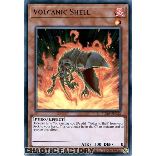 BLMR-EN053 Volcanic Shell Ultra Rare 1st Edition NM